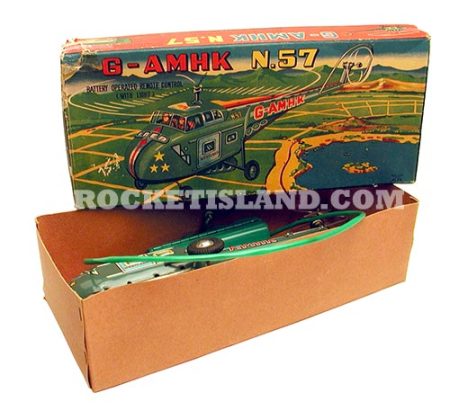 G-AMHK Helicopter Toy