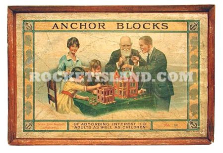 Anchor Blocks No. 10 Construction Set Toy