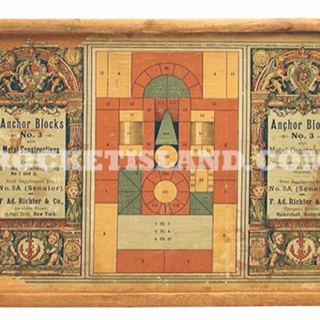 F. Ad. Richter Anchor Blocks No. 3A Construction Toy Set