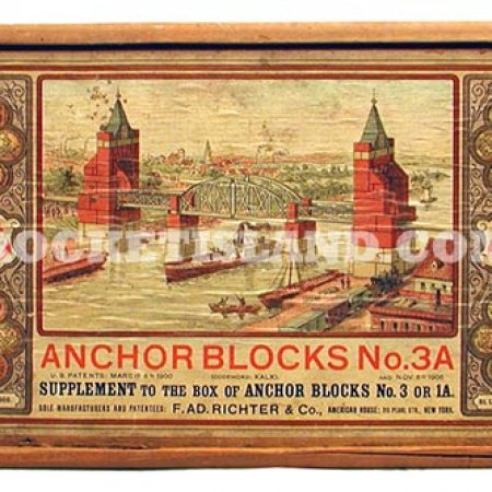 Anchor Blocks No. 3A Construction Set Toy