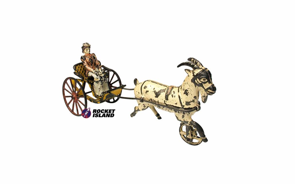 Cast Iron Goat Cart (1920s)