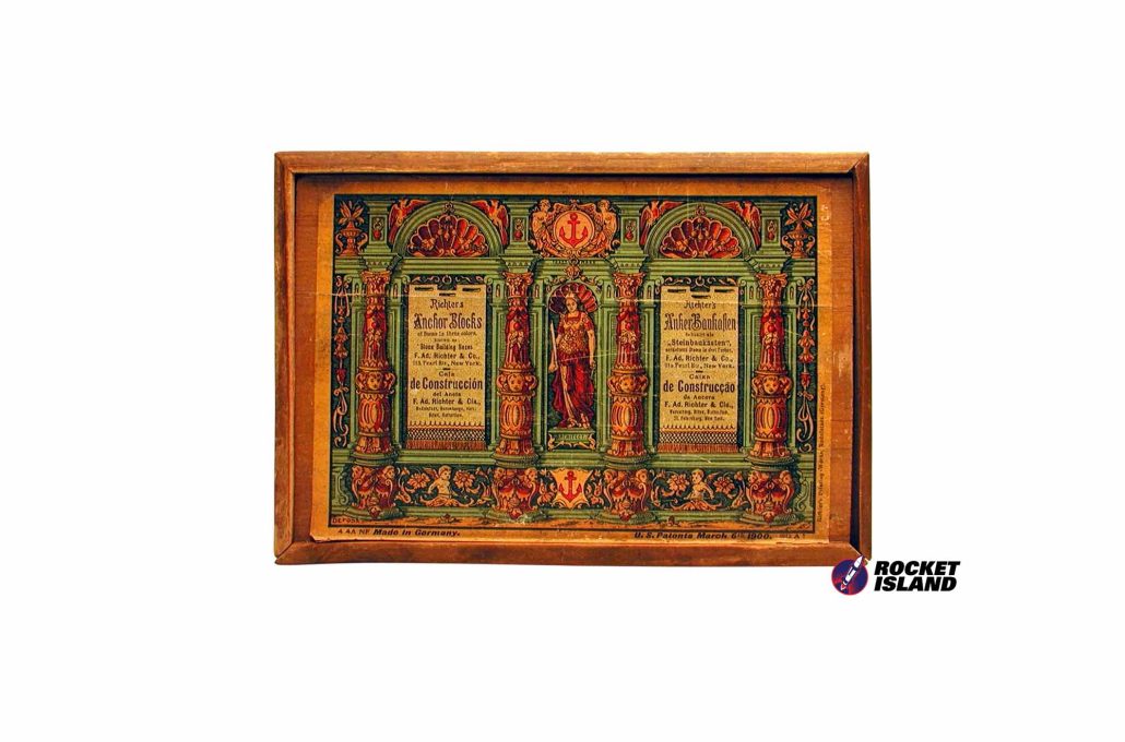 F. Ad. Richter Anchor Blocks No. 4A Construction Set (1890s)