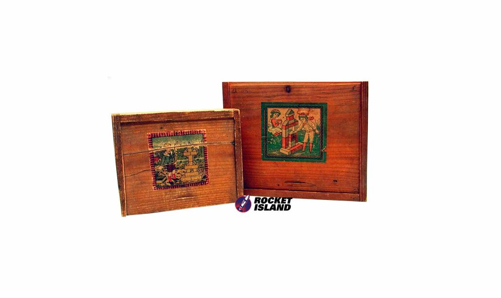 Early German Vintage Architectural Building Blocks (1880s)