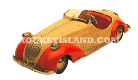 Distler Wanderer BMW Convertible Car Toy (Red/Tan)