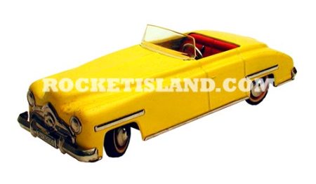 American Convertible Toy Car (Yellow)