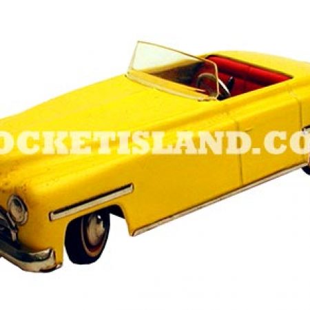 American Convertible Toy Car (Yellow)