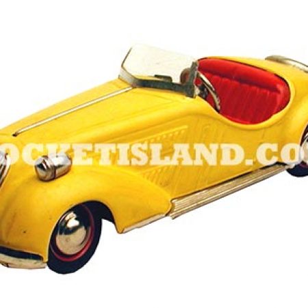 European Convertible Toy Car (Yellow)