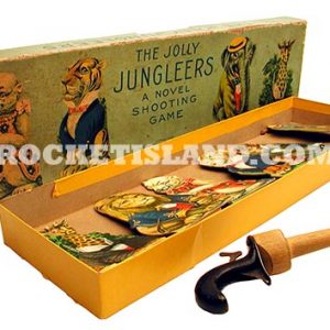 Milton Bradley "The Jolly Jungleers, A Novel Shooting Game" (1932)
