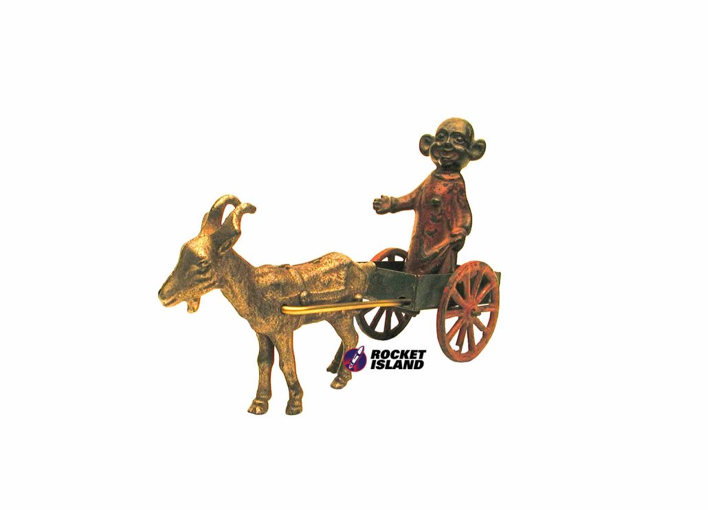 Kenton Hardware Co. Red Kid Goat Cart (1900s)