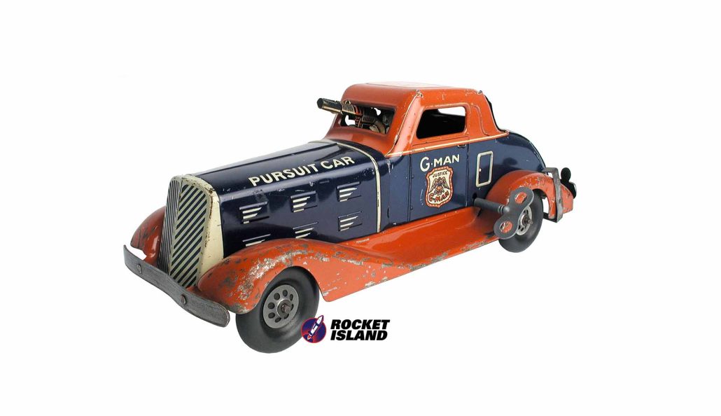Marx G-Man Pursuit Car (1930s)