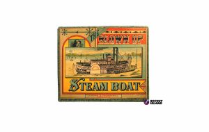 Peter G. Thomson "The Blown Up Steam Boat" Game (1890s)