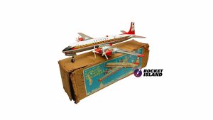 Yonezawa Automatic Multi-Action DC-7C Airplane (1960s)
