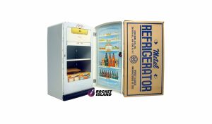 Marx Metal Refrigerator (1950s)