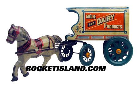 Milk and Dairy Products Wagon
