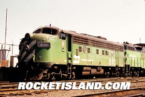 Burlington Northern F9A 810