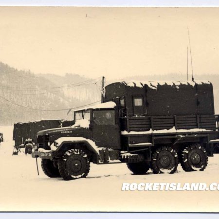 US Army Dodge Power Wagon in Snow Duty