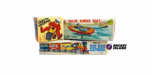 Postwar Japanese Toy Packaging Assortment (1950s-1970s)