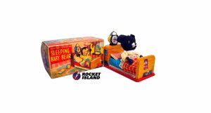 Linemar Sleeping Baby Bear (1950s)