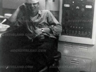 World War II Audio Engineer Aboard a Naval Vessel