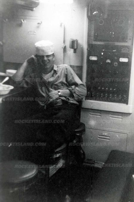 World War II Audio Engineer Aboard a Naval Vessel