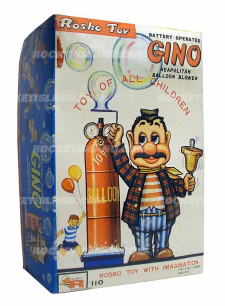 Rosko Gino Neapolitan Balloon Blower Packaging