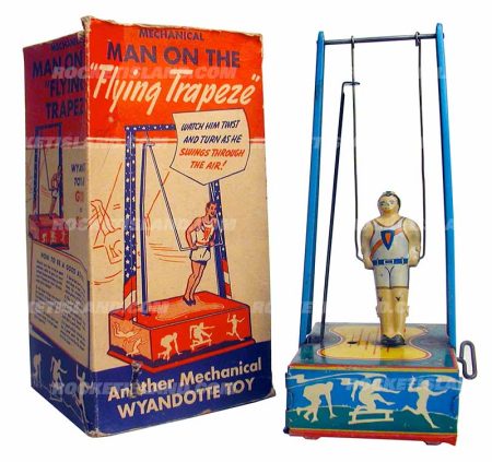 Wyandotte Man on the Flying Trapeze