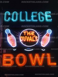 The Duval's College Bowl Neon Sign