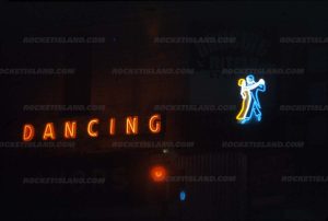 "Dancing" Neon Sign