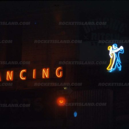 "Dancing" Neon Sign