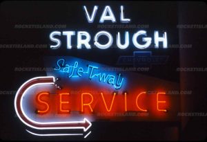 Val Strough Chevrolet Neon Sign