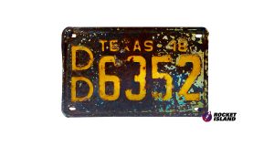 1948 Texas License Plate (1940s)