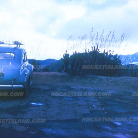 Car on Bluff