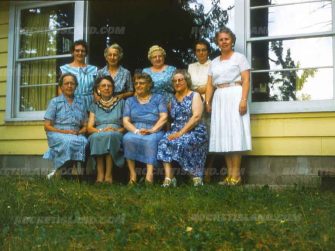 Luncheon at the Hards, July 1960
