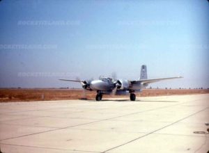 B-26 taxiing