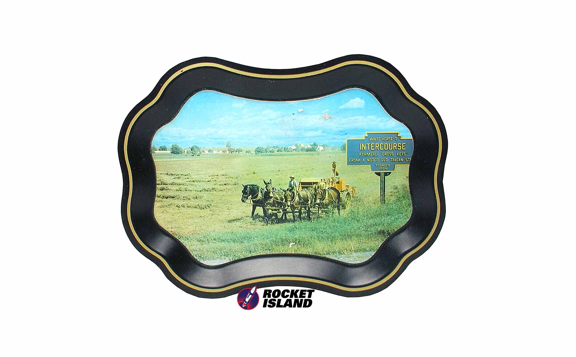 Intercourse Serving Tray (1930s)