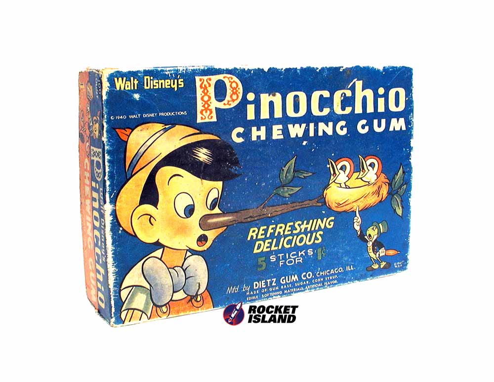 Dietz Gum Co. Pinocchio Chewing Gum (1940)