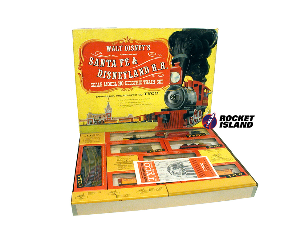 Tyco Santa Fe & Disneyland Railroad HO Train Set (1966)