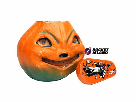 U.S. Metal Toy Co. Halloween Noisemaker and Treat Container (1936)