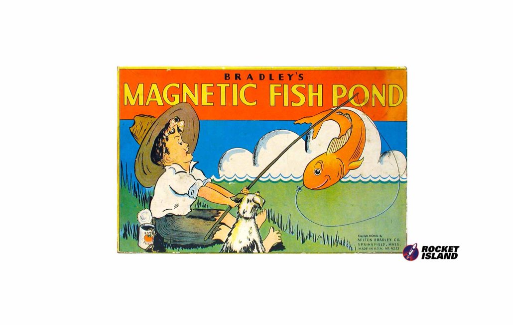 Milton Bradley Magnetic Fish Pond Game (1920s)