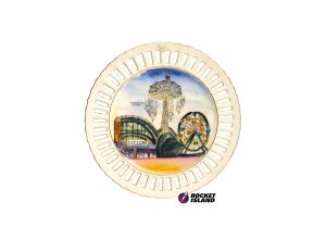 Coney Island Souvenir Plate (1920s)