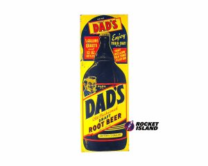 Dad's Root Beer Door Push (1950s)