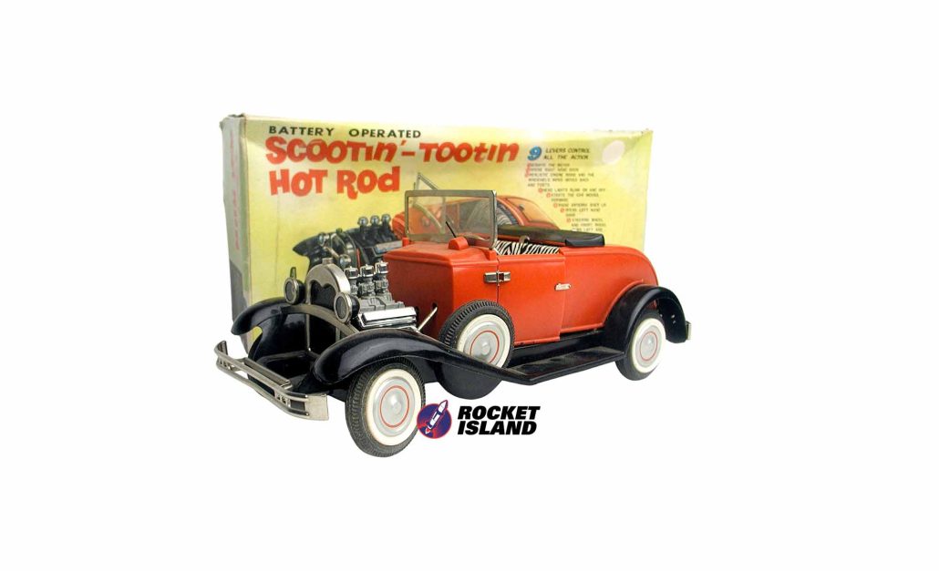 Bandai Scootin' Tootin' Hot Rod (1970s)