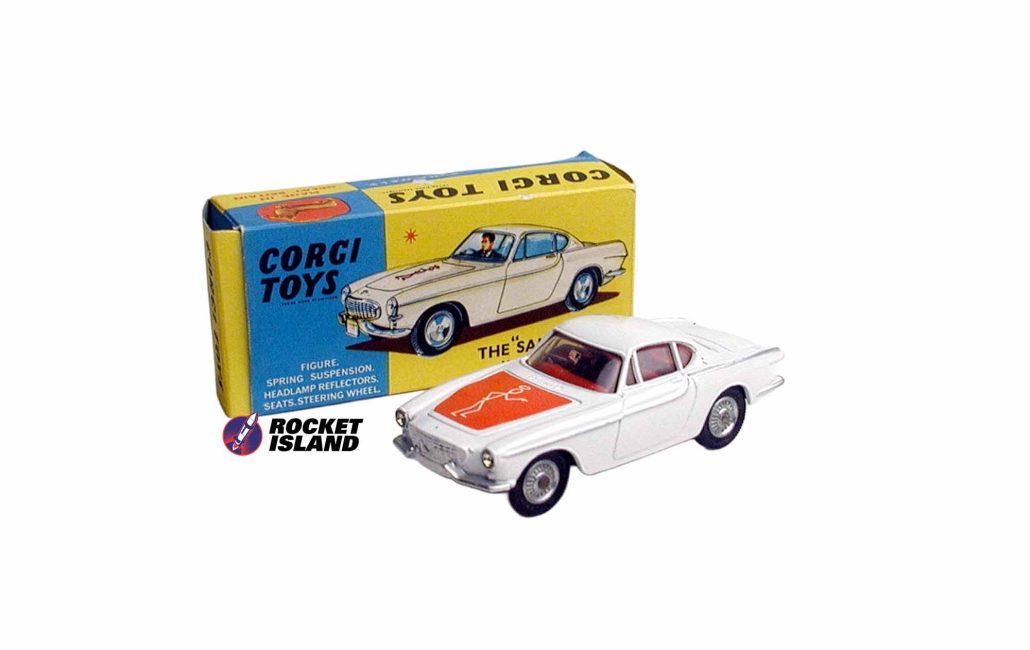 Corgi "The Saint" Volvo P1800 (1960s)