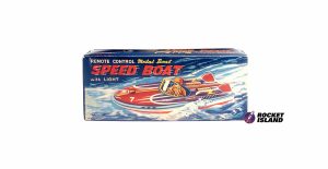 Marusan Remote Control Speed Boat With Light Box (1960s)