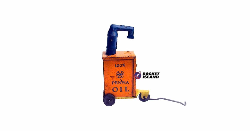 Marx 100% Penna. Oil Dispenser (1930s)