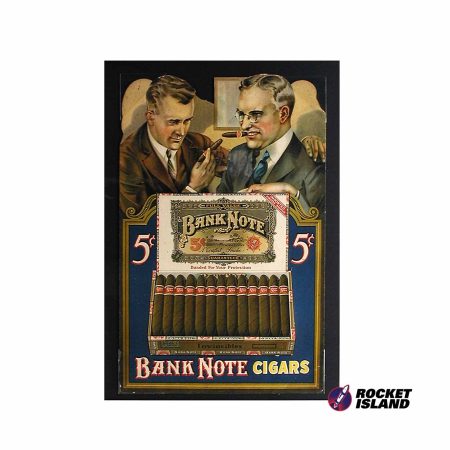 Bank Note Cigars Retailer Display (1920s)