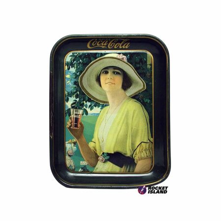 Coca-Cola Golf Girl Serving Tray (1920)
