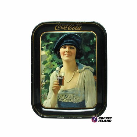 Coca-Cola Autumn Girl Serving Tray (1921)