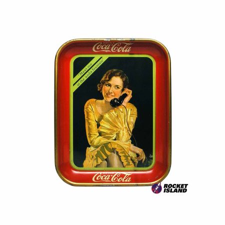 Coca-Cola Telephone Girl Serving Tray (1930)