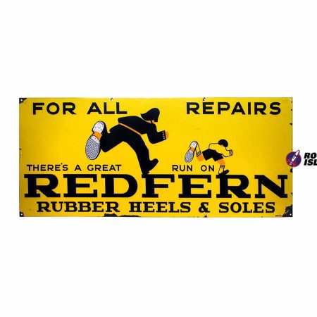 Redfern Rubber Heels Retailer Sign (1930s)